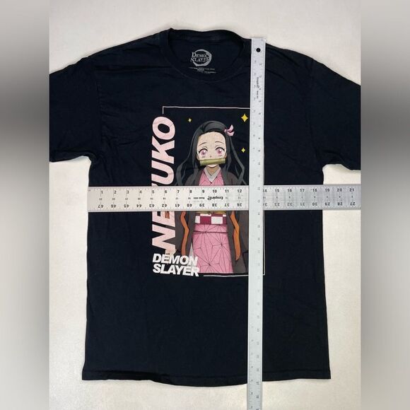 Demon Slayer Nezuco Graphic T-shirt Women Medium Black Short Sleeve - Picture 5 of 5